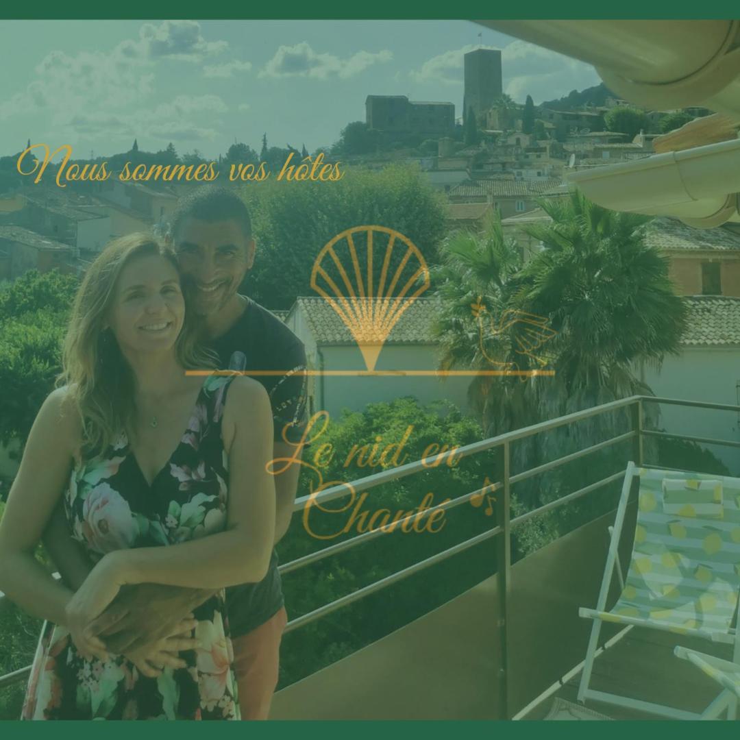 Le Nid En Chante Vue Panoramique Les Arcs-sur-Argens Ngoại thất bức ảnh