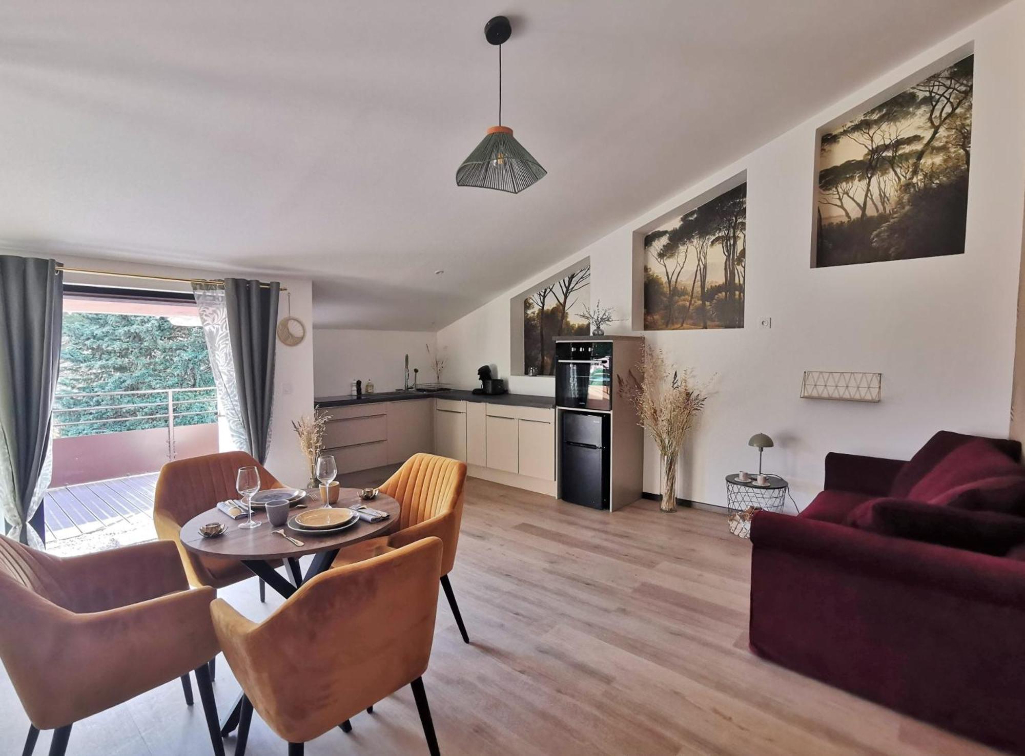 Le Nid En Chante Vue Panoramique Les Arcs-sur-Argens Ngoại thất bức ảnh